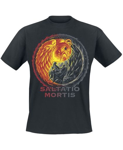 Saltatio Mortis Yin Yang T-shirt zwart