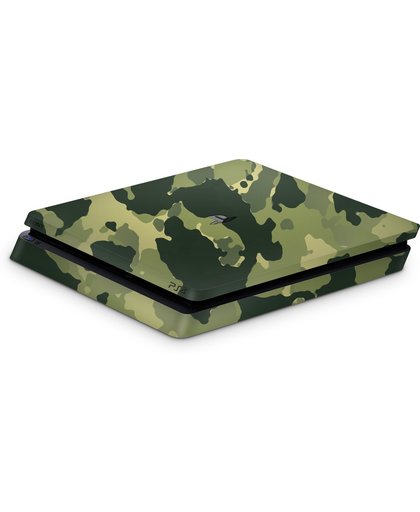 Playstation 4 Slim Console Skin Camouflage Groen-PS4 Slim Sticker