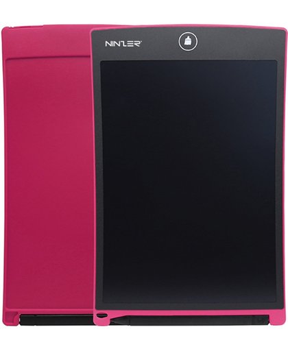 Ninzer Ultra Dunne Digitale lcd Schrijf en Tekenen Tablet met Stylus Pen, 8,5 inch | Roze