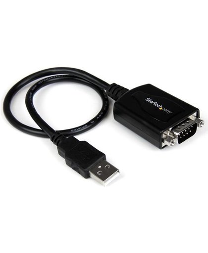 StarTech.com Professionele USB naar 1 Seriële Poort Adapterkabel met COM-behoud kabeladapter/verloopstukje