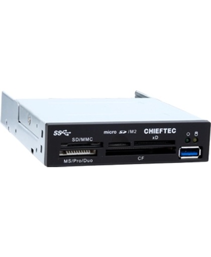 Chieftec CRD-601-U3 Intern USB 3.0 Zwart geheugenkaartlezer