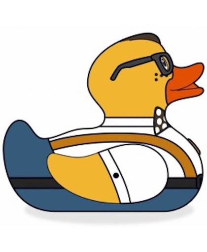 Deluxe NERD Duck van Bud Duck: Mooiste Design badeend ter Wereld