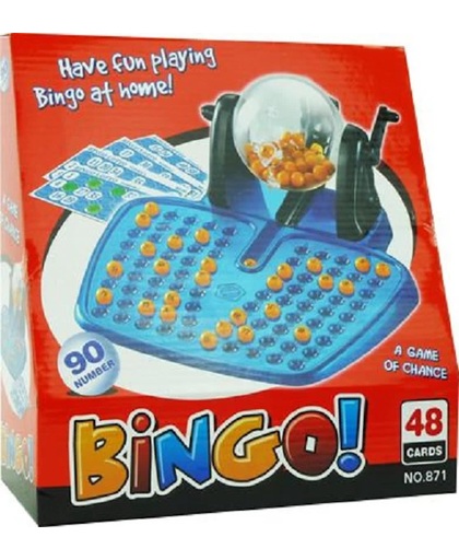 Bingomolen plastic met 90 nummers