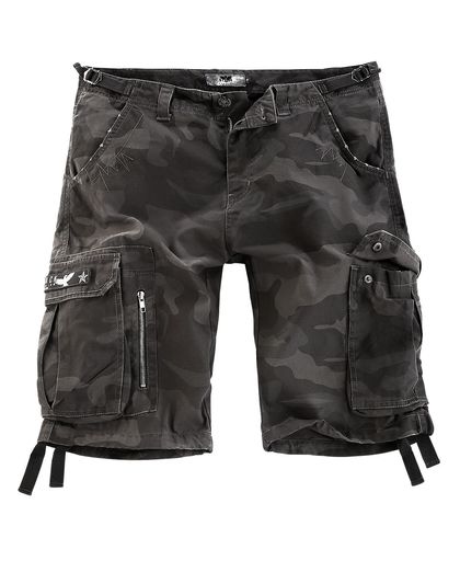 Black Premium by EMP Army Vintage Shorts Vintage broek (kort) dark camo