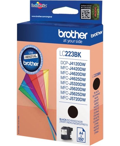 Brother LC-223BK inktcartridge Zwart