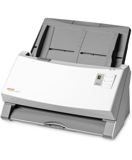 Plustek SmartOffice PS406U ADF-scanner 600 x 600DPI A4 Zwart, Wit