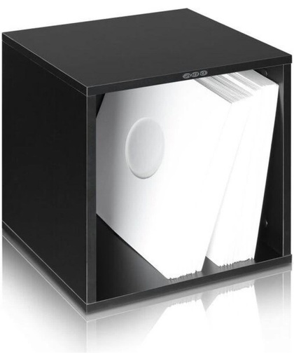 VCM LP vinyl kast meubel voor 100-120 platen (zwart)