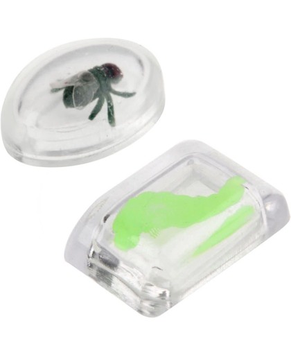 Ice met Insect, Trick Toy voor April Fool鈥檚 Day Gift, Pack of 2