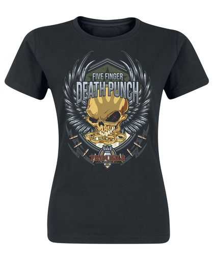 Five Finger Death Punch Trouble Girls shirt zwart