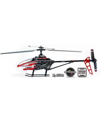 MJX F45C Single Blade 4CH 2.4Ghz RC Helicopter met Camera Rood