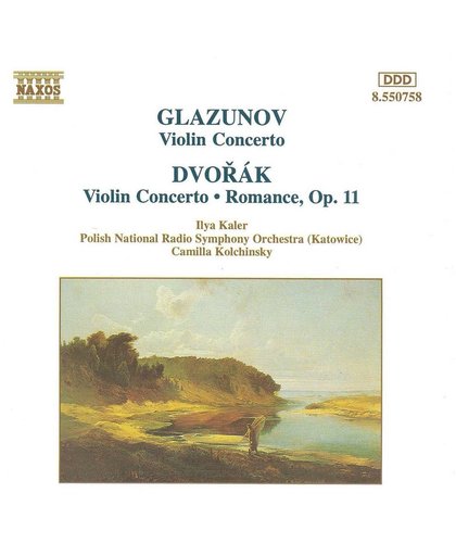 Dvorak: Violin Concerto, Romance;  Glazunov: Violin Concerto