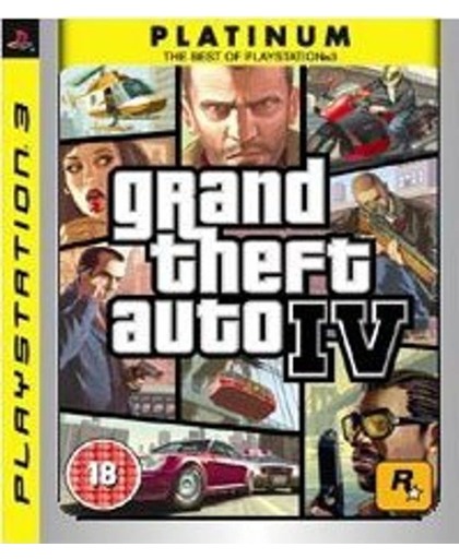 Take-Two Interactive Grand Theft Auto IV - Platinum Edition (PS3) PlayStation 3 video-game