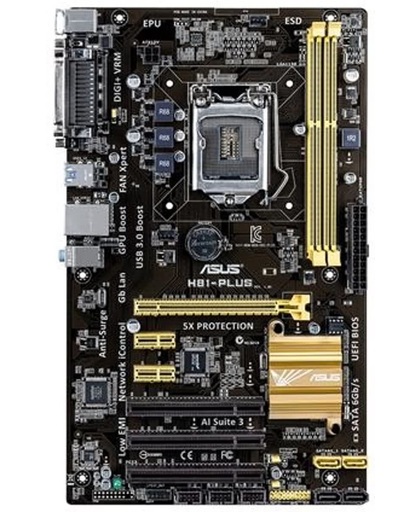 ASUS H81-PLUS LGA 1150 (Socket H3) Intel® H81 ATX