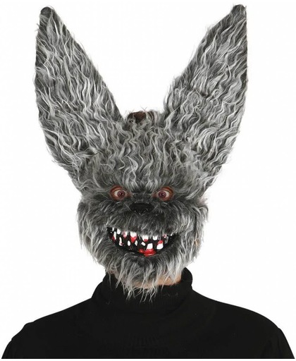 Halloween Masker Duivel Konijn voorkant