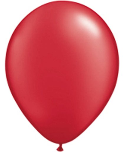 Qualatex ballonnen Ruby rood