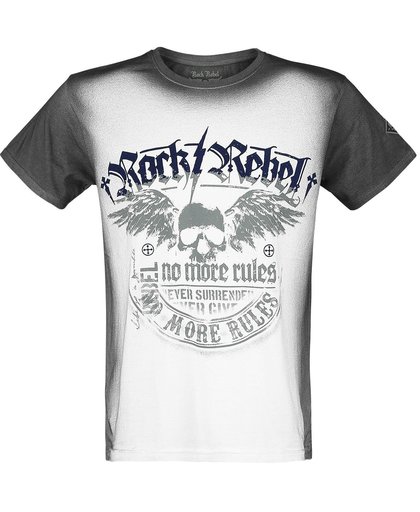 Rock Rebel by EMP Rebel Soul T-shirt zwart-wit