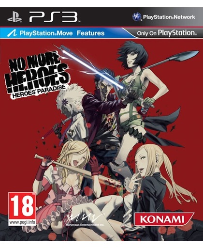 Konami No More Heroes: Heroes' Paradise, PS3