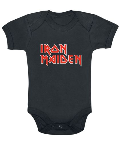 Iron Maiden Logo Romper zwart