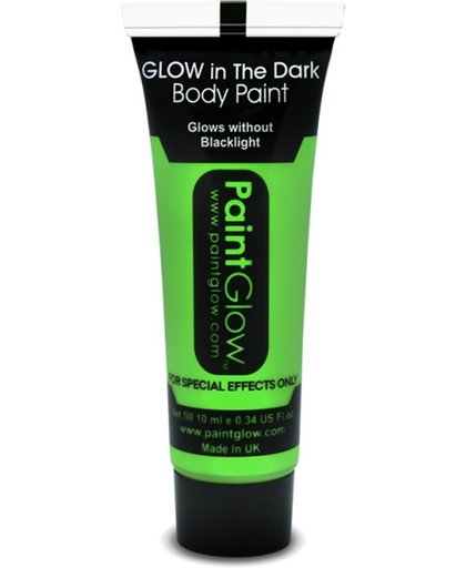 PaintGlow glow in the dark body paint groen