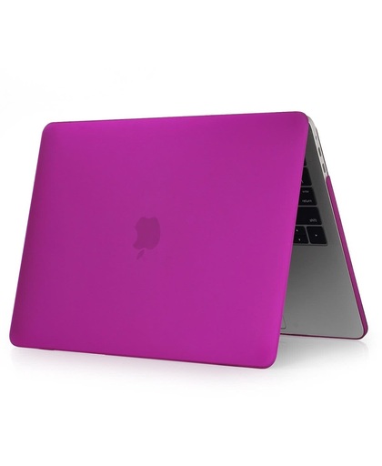 Macbook Case voor New Macbook PRO 13 inch met Touch Bar 2016/2017 - Laptop Cover - Matte Diep Paars