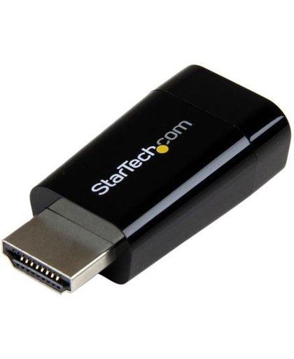StarTech.com Compacte HDMI naar VGA adapter / converter Ideaal voor Chromebooks Ultrabooks & Laptops 1920x1200/1080p