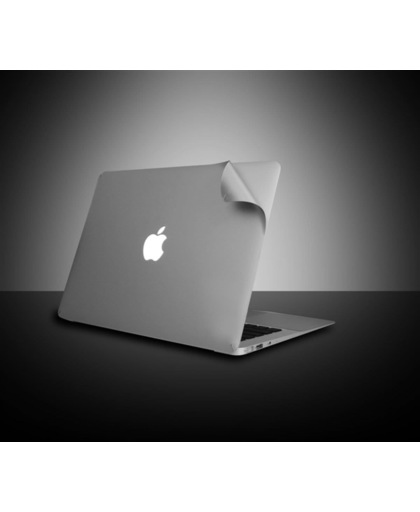 Macbook Sticker voor MacBook Retina 13.3 inch model 2014/2015 - Zilver