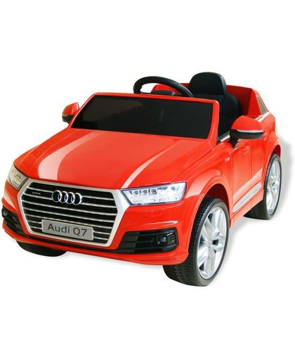 vidaXL Elektrische speelgoedauto Audi Q7 6 V rood