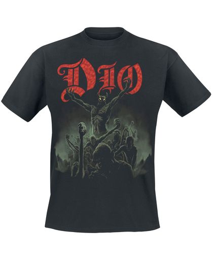 Dio Stand Up And Shout T-shirt zwart