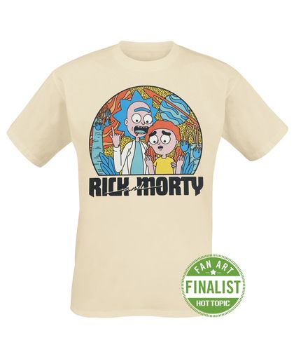 Rick And Morty Mega Seeds T-shirt beige