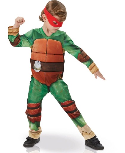 Ninja Turtle™ kostuum voor kinderen - Gevoerd - Verkleedkleding - 122/128