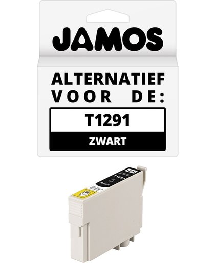 Jamos - Inktcartridges / Alternatief voor de Epson T1291 Zwart