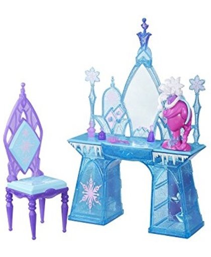 Disney Frozen Elsa Mini Opmaaktafel Set incl. Accessoires | Kaptafel | Snow Glimmer Vanity | Schoonheid Salon