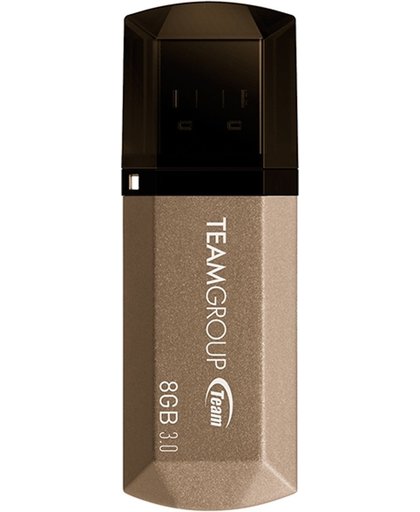 Team Group C155 8GB USB 2.0 Capacity Goud USB flash drive