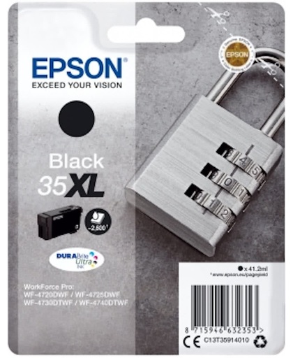 Epson C13T35914010 inktcartridge Zwart 41,2 ml 2600 pagina's
