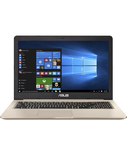 ASUS VivoBook Pro N580VD-E4380R Goud, Metallic Notebook 39,6 cm (15.6") 1920 x 1080 Pixels 2,5 GHz Zevende generatie Intel® Core™ i5 i5-7300HQ
