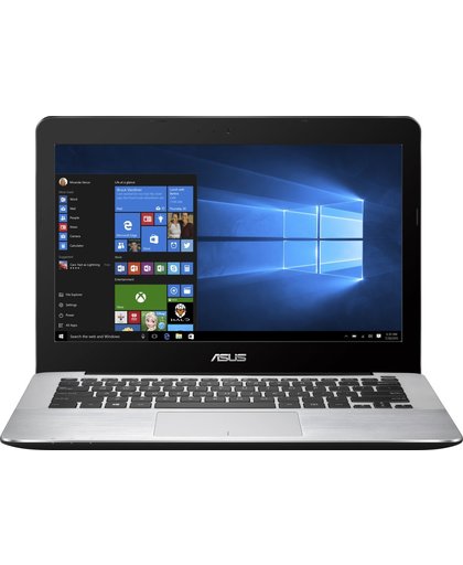 ASUS R301UA-R4262T-BE Zwart, Zilver Notebook 33,8 cm (13.3") 1920 x 1080 Pixels 2,00 GHz Zesde generatie Intel® Core™ i3 i3-6006U