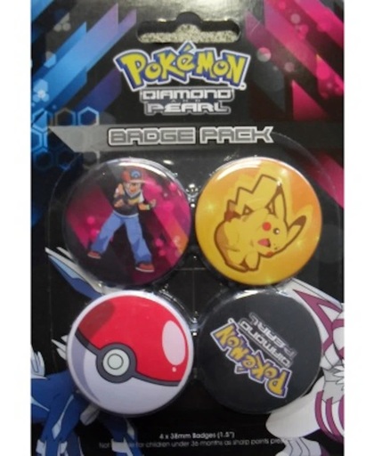 Pokemon Buttons - Diamond Pearl Badge Pack