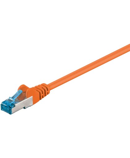 DSIT Netwerkkabel Cat6a SSTP/PIMF 1m oranje