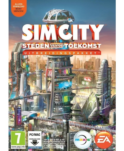 SimCity: Steden van de Toekomst - Code in a Box - Windows