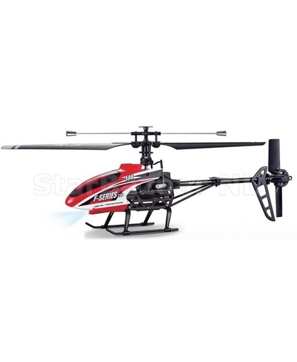MJX F46 Single Blade RC Helikopter 4CH 2.4Ghz Digital Pro & Camera Ready Rood