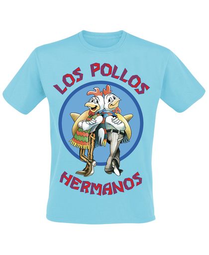 Breaking Bad Los Pollos Hermanos T-shirt lichtblauw
