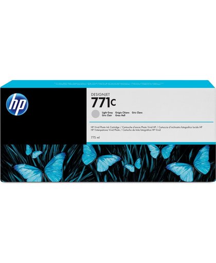 HP 771C lichtgrijze DesignJet , 775 ml inktcartridge