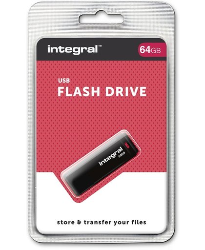 Integral Black - USB-stick - 64 GB