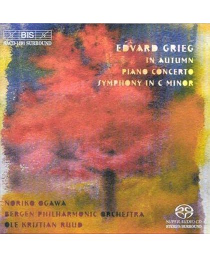Grieg: Piano Concerto, Symphony in C minor, In Autumn -SACD- (Hybride/Stereo/5.1)