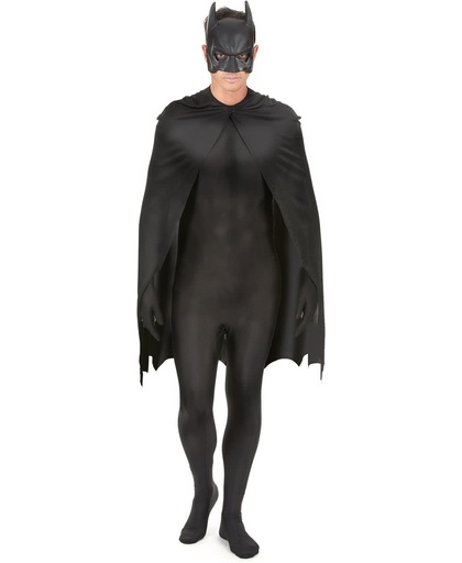 Cape en masker van Batman™ voor volwassen - Verkleedattribuut - One size