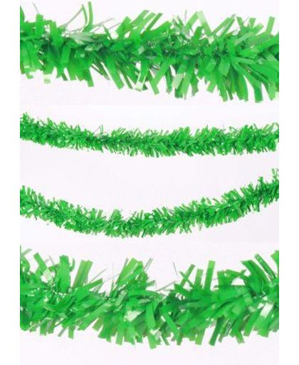 P.V.C. slinger Brandvertragend groen 10 mtr