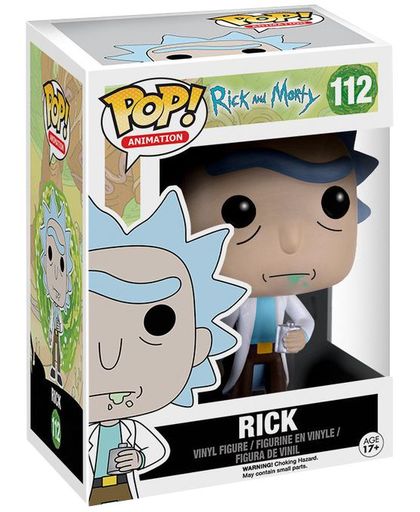 Rick And Morty Rick Vinylfiguur 112 Verzamelfiguur standaard