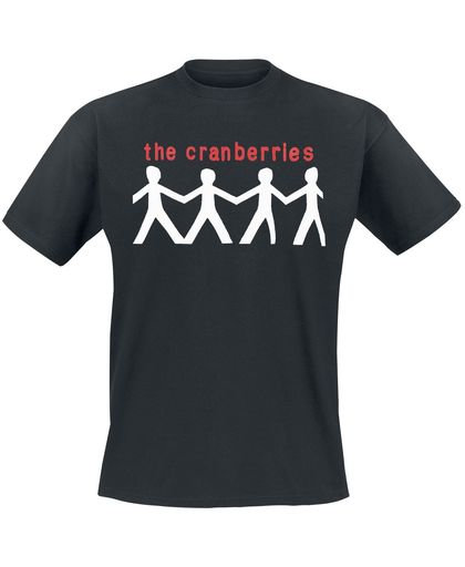 Cranberries Stick Man T-shirt zwart