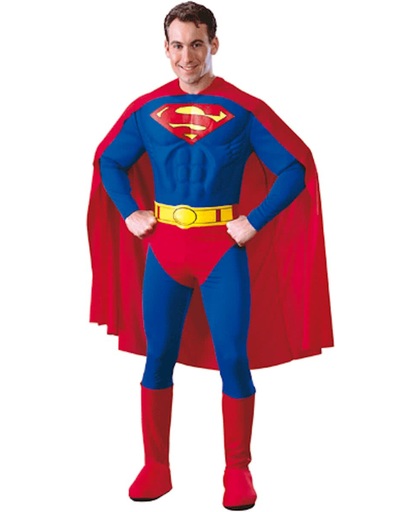 Superman kostuum voor volwassenen M