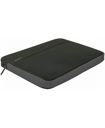 Stevige Laptop Sleeve voor Apple Macbook Pro 15 Inch Retina, neopreen laptophoes cq tas, zwart , merk by i12Cover